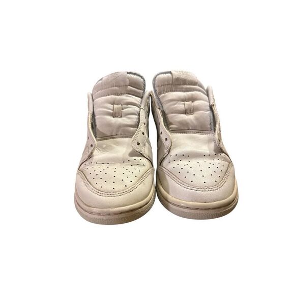 Nike Dunk Low Retro Shoes Mens SZ 8 White/Pure Platinum DV0831-101 Used No Box - Picture 2 of 8